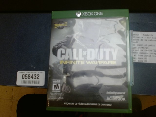 Call of duty infinite warfare on xbox on