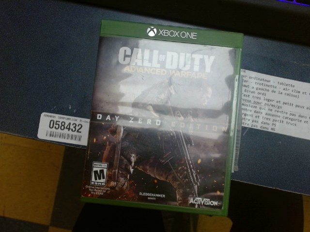 Call of duty advance warfare day zero ed