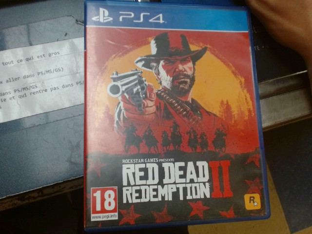 Red dead redemption 2 on ps4