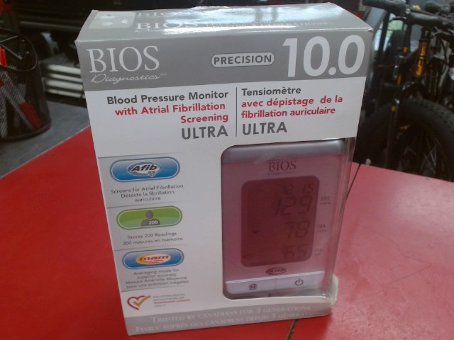 Blood pressure monitor/tensiometre neuf