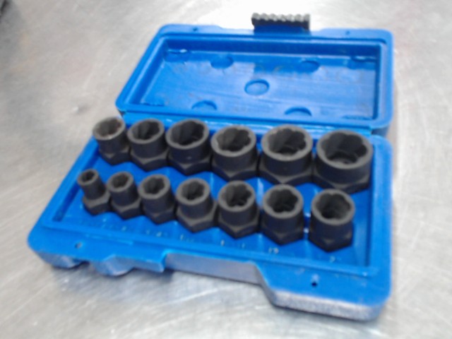 13 pieces impact bolt&nut remover set