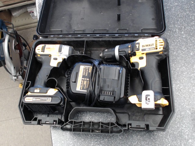 Kit drill impact+hammer+batt+chargeur