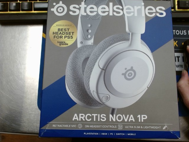 Ecouteur gaming steelseries nova 1p
