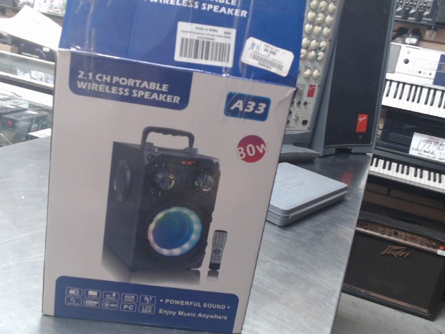 Speaker bluetooth + man ds boite