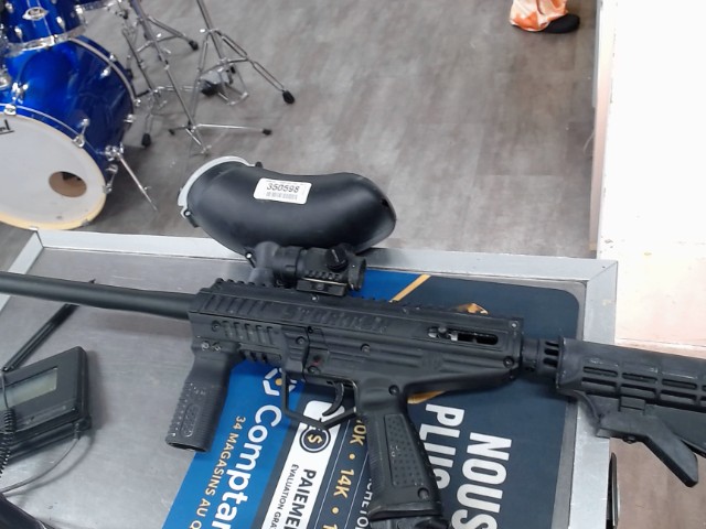 Paintball gun + scope