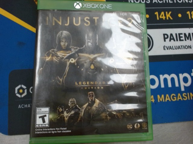Injustice 2 legendary ed