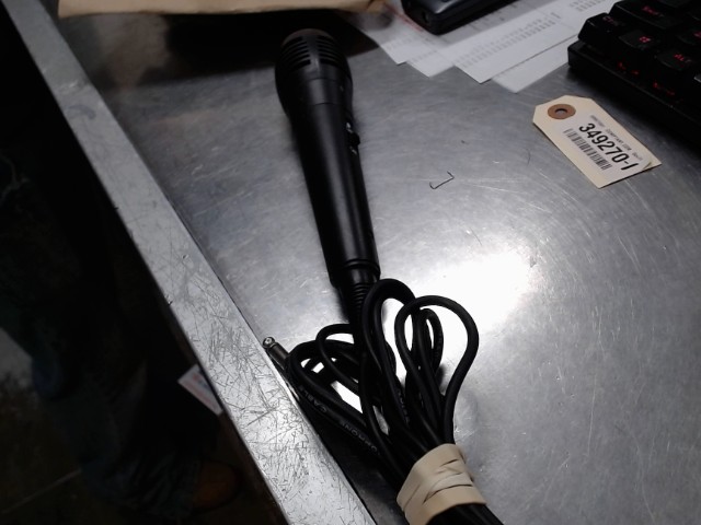 Microphone noir