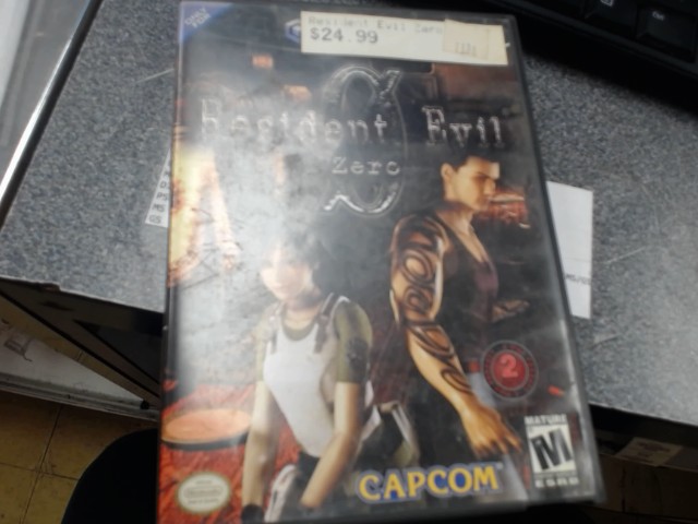 Resident evil zero cib