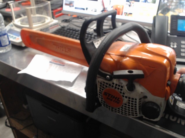 Chain saw ms170 orange a gaz