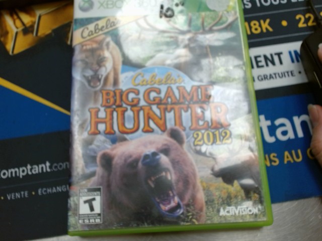 Big game hunter 2012