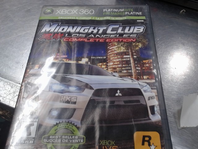 Midnight club los angeles complet editio