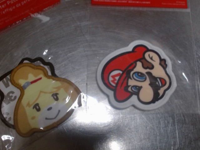 Nintendo character patches