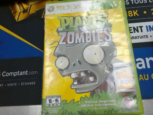 Plants vs zombies