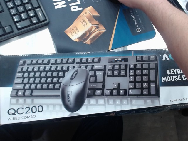 Clavier souris en boite
