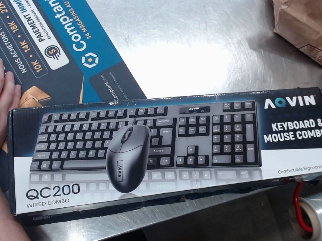 Clavier souris en boite