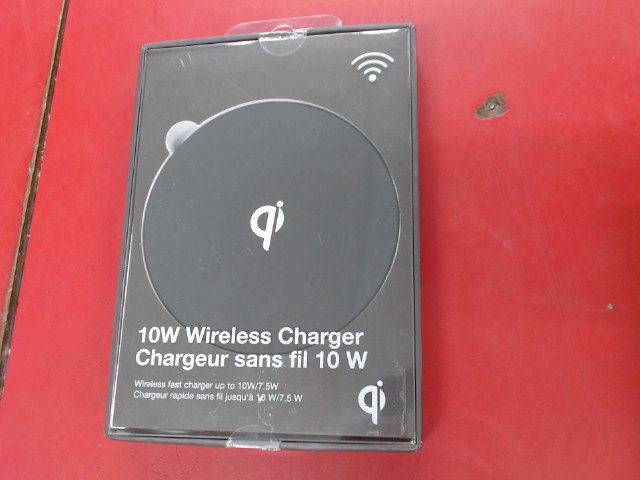 Chargeur sans fil 10w neuf/new