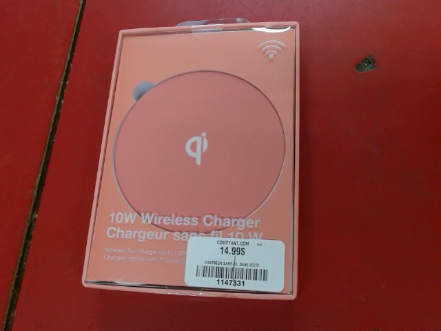 Chargeur sans fil 10w neuf/new