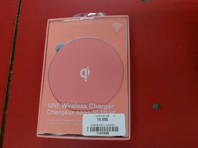 Chargeur sans fil 10w neuf/new
