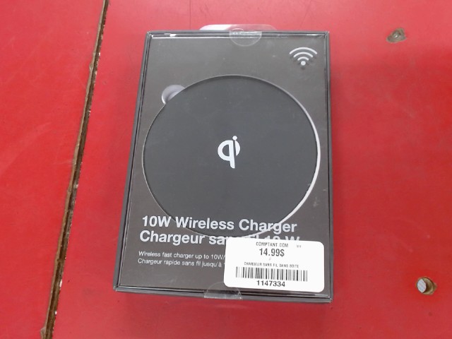 Chargeur sans fil 10w neuf/new