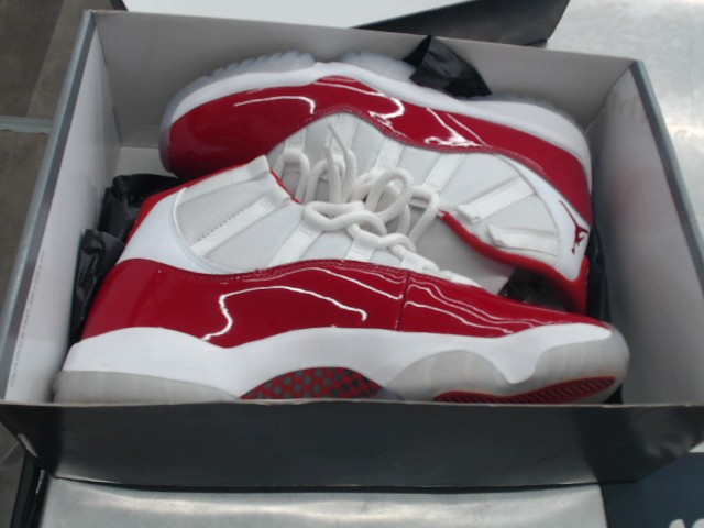 Jordan 11 high cherry red with box