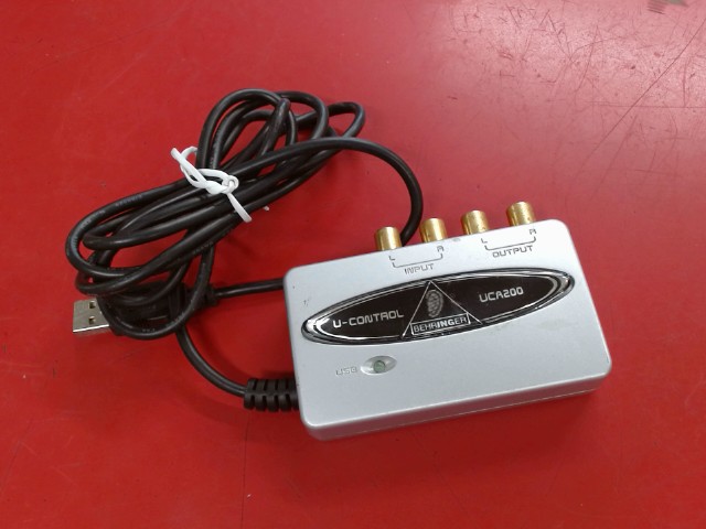 U-control 2-channel usb audio interface