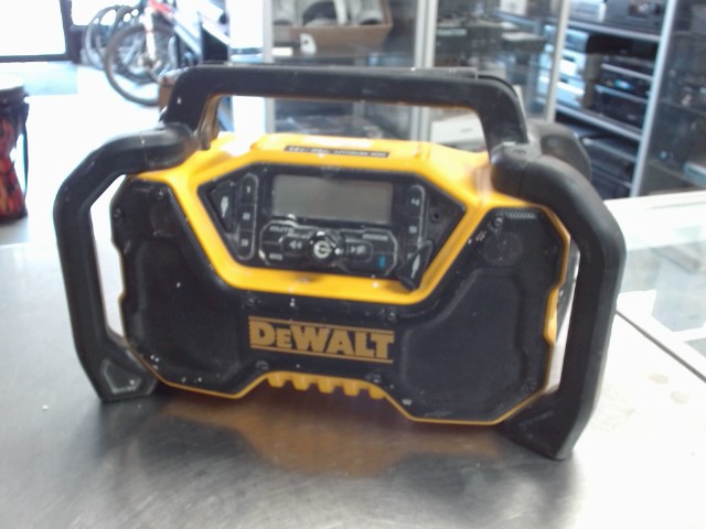 Radio de chantier avec batterie