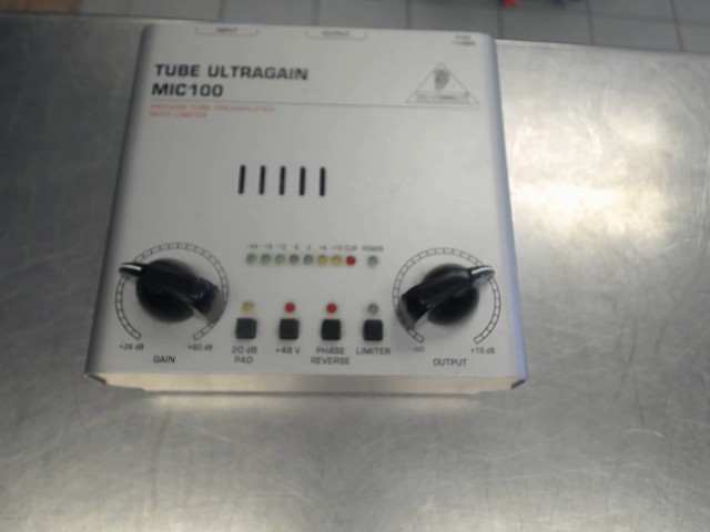 Tube ultragain mic100