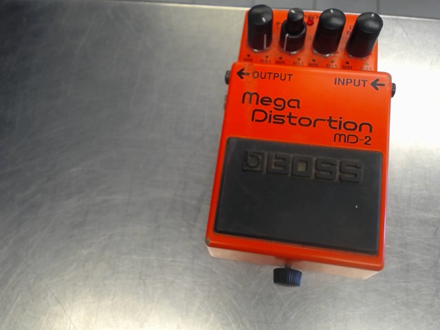 Pedal orange boss mega distortion