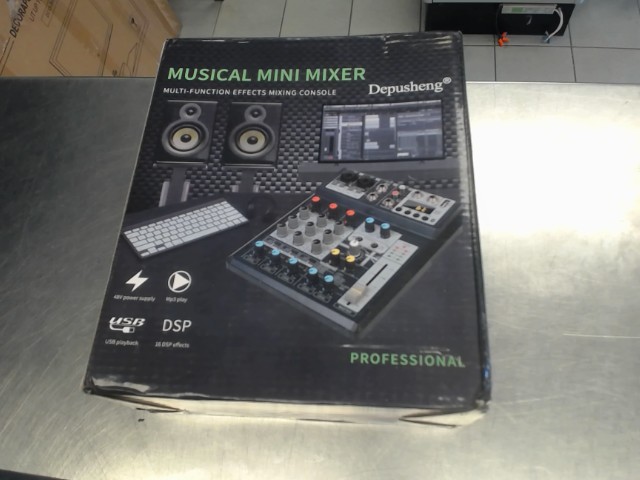 Musical mini mixeur depusheng