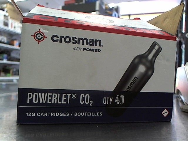 Boite de 40 co2 crossman +3 co2