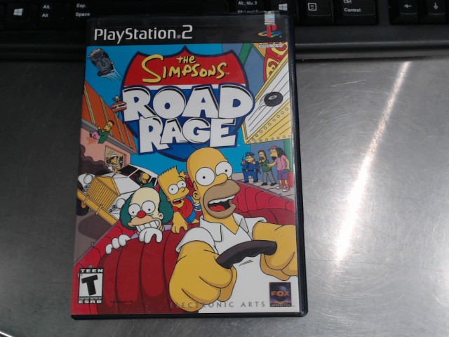 The simpsons road rage ps2