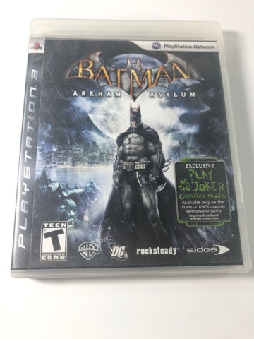 Batman arkham asylum ps3