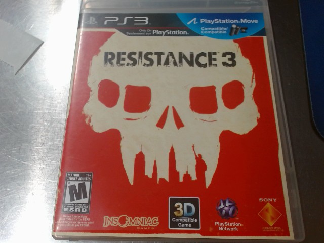 Resistance 3 ps3