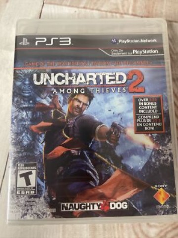 Uncharted 2: among thieves playstation 3