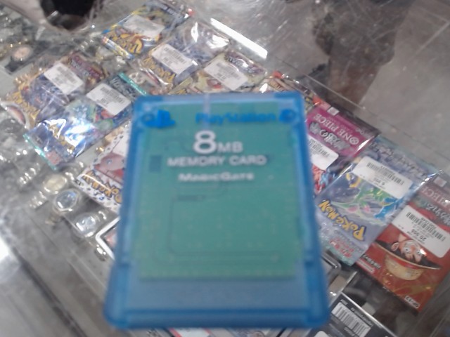 Carte memoire 8mb bleu