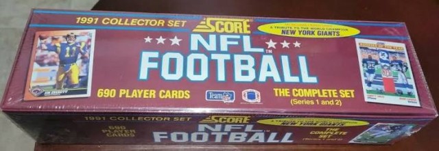 1991 nfl football complete set