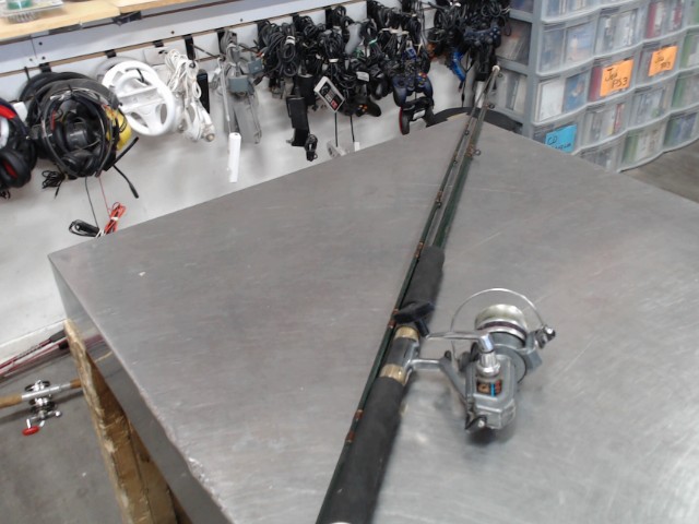 Canne peche+reel daiwa a-250rl