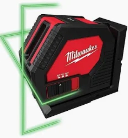 Laser milwaukee green cross