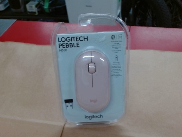 Souris sans fil+bluetooth rose neuve/new