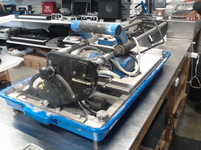 Mastercraft wet tile saw