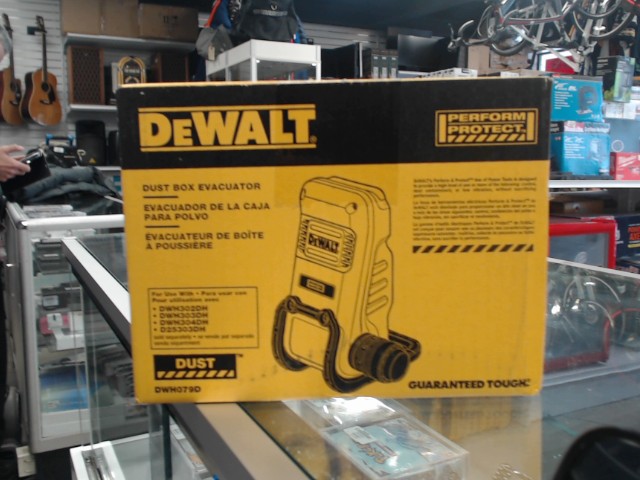 Dewalt dust box evacuator