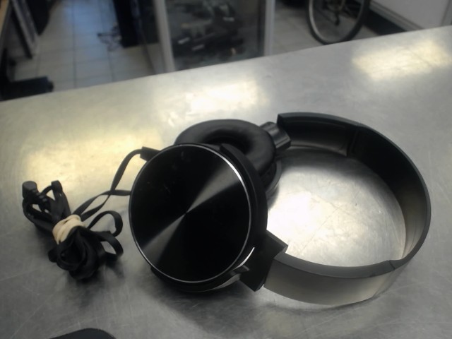 Casque ecouteurs noir