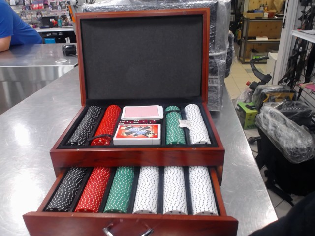 (v) jeu de poker custom de 500 jetons