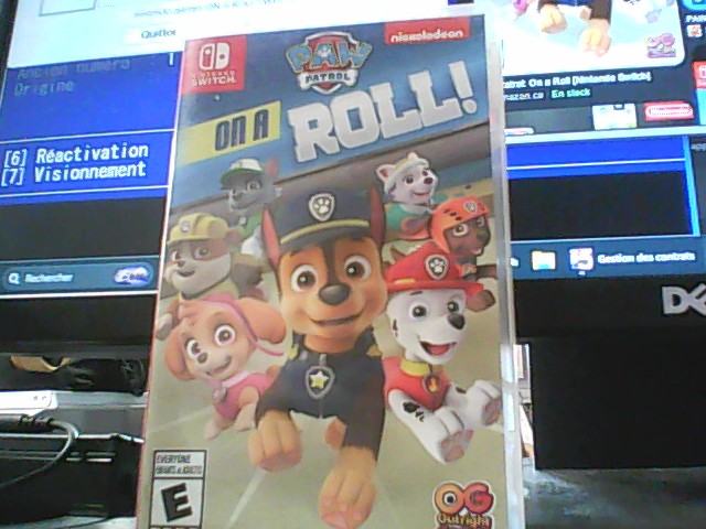 On a roll switch