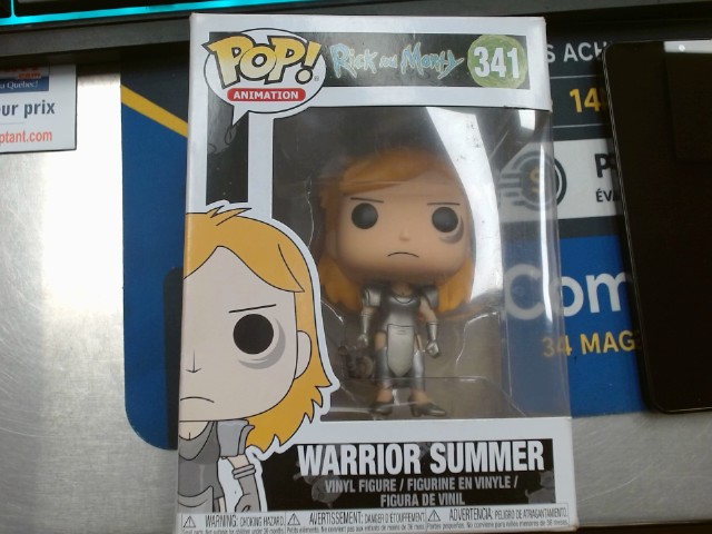 Figurine pop warrior summer