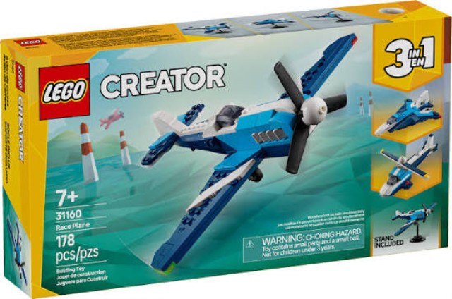 Lego creator race plane