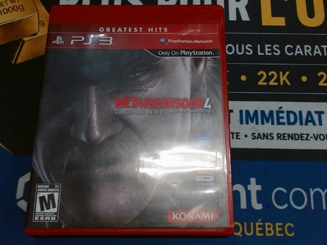 Metal gear solid 4