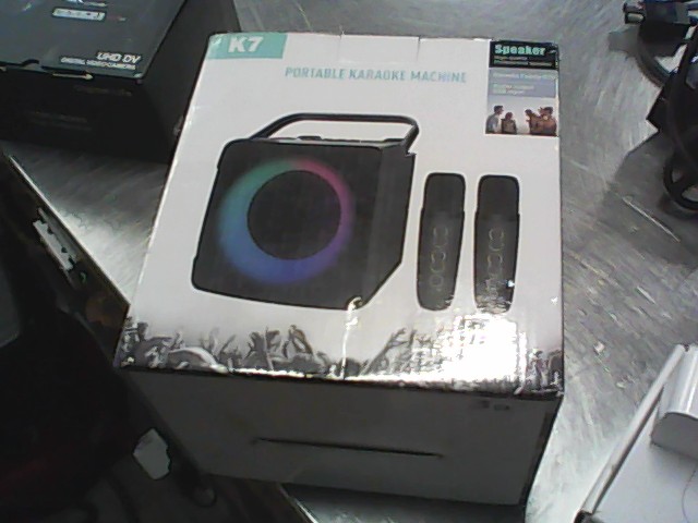 Portable karaoke machine new in box