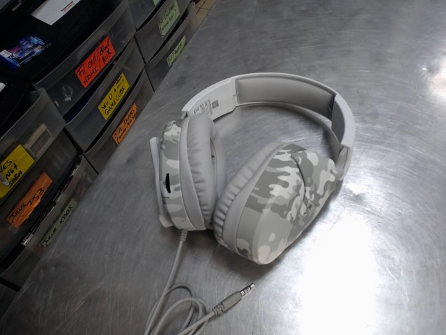Casque micro camo + fil