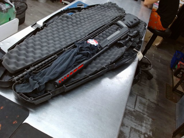 Legacy jim shockey .22 calibre air rifle